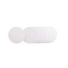 Insignia de papel redonda de 58 mm pintada a mano yum DIY insignia de papel en blanco materiales a juego para insignia de papel fotográfico