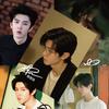 Posters de Celebridades Masculinas al por Mayor: Zi Yu, Tian Xuning, Grupo Shatou, Cuarta Generación de TF Family, Pegatinas de Pared con Fotos de Chen Yiheng