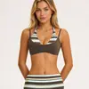 Sujetador Deportivo Cruzado Falso de Dos Piezas con Cuello Halter para Mujer, A prueba de impactos, Anti-caída, Espalda Bonita, Chaleco Interior para Yoga Fitness
