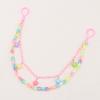 Cadena de estrella de acrílico de color de moda para pantalones cadena de cintura de color caramelo linda para mujer personalidad versátil accesorios creativos