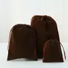 Bolsas de Terciopelo Impresas Personalizadas, Amigables con la Piel y Protectoras, con Buen Sellado, para Almacenamiento y Empaque de Joyería y Coleccionables