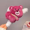 Celebridad de Internet Pinza para el Cabello de Otoño e Invierno Muñeca Pinza de Pelo de Felpa Aro para el Cabello de Niñas Pinza Divertida y Linda Oso Dibujos Animados Accesorios para el Cabello de Moda
