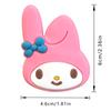 Dibujo Animado Estéreo Sanrio Goma Suave Almohadilla Anticolisión Manija Trasera de Puerta Pegatina Anticolisión Amortiguador Almohadilla Silenciosa Pegatina Decorativa Linda