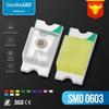 0603 Smd Contas de Luz Indicadoras Vermelho Amarelo Verde Azul Branco Laranja Rosa Claro Roxo Contas de Lâmpada Patch Smd Diodo Emissor de Luz Led