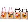 Decoraciones Navideñas Nuevas Transfronterizas Bolsos Rayados Bolsas de Regalo de Dibujos Animados Bolsas de Dulces para Niños Bolsas de Regalo de Manzana