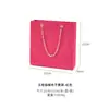 Bolso de Satín, Bolsa para Empaque de Joyería, Bolsa de Terciopelo de Alta Gama para Joyería, Bolsa de Regalo de Compras Tridimensional, Al por Mayor en Stock