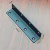 Soporte de ángulo largo de acero inoxidable engrosado transfronterizo, soporte de ángulo recto de 90 grados, soporte de placa de estante, conector en forma de L, soporte triangular