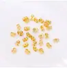 Tapones Pequeños de Mariposa de Oro de 14 Quilates que Conservan el Color, Tapas para Orejas, Topes para Orejas, Accesorios para Orejas DIY, Aretes de Tachuela, Tapones para Pendientes, Accesorios de Joyería al por Mayor