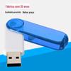 Fabricantes produzem pen drive giratório 16g brindes promocionais da empresa USB 8G licitação de exposição pen drive de plástico LOGO