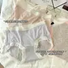 Calcinha Menstrual Feminina de Modal, Cintura Média, Sem Costura, Respirável, Anti-Vazamento, Segura e Antibacteriana para Mulheres Durante o Período