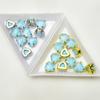 10mm corazón proteína moca diamante amor cristal de amor garra diamante diy ropa zapato bolsa decoración accesorios hechos a mano