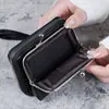 Nueva Cartera de Moda para Mujer con Correa de Muñeca Billetera Corta para Monedas Bolsa de Clip para Monedas de Gran Capacidad Ranuras Múltiples para Tarjetas Portatarjetas Cartera