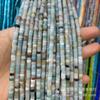 Venta directa transfronteriza de espaciadores de cuentas de tubo 2*4, cuentas sueltas, accesorios de joyería para bricolaje, cuentas cilíndricas hechas a mano.