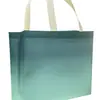 Bolsa no tejida en stock Impresión a color de película Bolso de mano para llevar ropa a domicilio Regalo publicitario Bolsa de compras promocional al por mayor