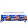 95 Pratos de Papel Carro de Corrida Copos de Papel Louça Descartável Toalha de Mesa Banner Tecido de Fundo Sacolas de Presente Adereços de Decoração de Aniversário