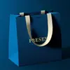 Bolsas de Papel Personalizadas, Empaque con Logo, Bolsas de Regalo para Tiendas de Ropa, Souvenirs en Lotes Pequeños, Bolsas de Mano de Papel Kraft para Llevar, Personalizadas