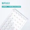 Rack para Tubos de Coleta de Sangue Orgânico Biológico Beekman Rack para Tubos de Teste de Rotina Sanguínea Rack para Tubos Bioquímicos de Coleta de Amostras de Vírus de Ácido Nucleico