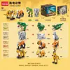 Bloques de Construcción de Partículas Pequeñas para Niños y Niñas, Barco de Guerra, Ingeniería, Bomberos, Iluminación Educativa Infantil, Bloques de Construcción de Ensamblaje, Caja de Regalo, Venta al por Mayor