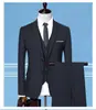 Traje de Negocios Nuevo para Hombre Traje de Tres Piezas Británico Ajustado Vestido de Boda Multicolores Talla Grande Traje para Padrino