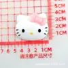 Accesorios de Dibujos Animados Pegatinas para Taza de Agua, Oso Fresa DIY Caja de Almacenamiento Brillante, Caja Grande de Resina, Materiales para Hebillas de Zapatos