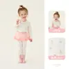 Nuevo Conjunto de Pijamas Térmicos Divididos de Algodón para Bebés Niños y Niñas Ropa de Casa Cálida Otoño e Invierno Clase A