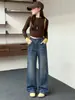 Jeans de Nuevo Estilo Otoñal para Niñas Mayores, Pantalones Vaqueros Casuales para Niños, Tendencia de Moda Elegante y Versátil