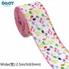 Cinta de notas musicales, cinta decorativa con coloridas notas musicales, estrellas y corazones estampados, disponible en azul marino y blanco