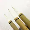 Fabricante Venta al por Mayor Palo de Bambú Verde Plus Pincel de Nube Blanca Estudiante Entrada Clase de Caligrafía Pincel de Práctica Pincel Industrial para Pintura