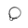 Pulsera Europea y Americana Transfronteriza Explosiones para Hombre Estilo Retro Punk Acero Inoxidable Cabeza de Serpiente Bestia Cráneo Pulsera no se desvanece