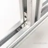 Conector de Perfil de Aluminio con Ranura de Esquina Integrada Accesorios de Estándar Europeo y Nacional Pieza de Esquina Interior en L Oculta de Ángulo Recto 2020 3030/4040
