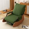 Sillón Mecedora Reclinable Sillón Perezoso Silla de Ocio para Balcón Sillón Perezoso para Hogar para Sala de Estar Sillón Mecedora Silla de Ocio Confortable para Adultos