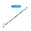 Punta de soldador T12 núcleo de calentamiento integrado soldador eléctrico cuchilla de borde de mesa de soldadura punta de hierro Luo mantenimiento de la punta de soldador boquilla de soldador T12 venta al por mayor de fábrica
