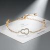 Pulsera de calabaza de circón simple Mori Girl que combina con todo, nuevos accesorios de joyería de moda de Corea del Sur, comercio exterior transfronterizo