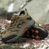 Zapatos de senderismo de talla grande forrados de forro polar para otoño e invierno, zapatos deportivos para hombre y mujer, zapatos de algodón cálidos, zapatos de senderismo impermeables, en stock, venta al por mayor