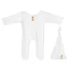 Fornecimento Transfronteiriço Roupas de Fotografia Infantil de Natal Macacão Branco Fofo para Bebê Adereços para Fotos de Bebê