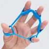 Fortalecedor de Agarre de Silicona Entrenamiento de Expansión de Dedos Juego de Cinco Dedos con Puntos Elevados, Pelota Huevo de Piano para Dedos Pelota de Agarre para la Mano