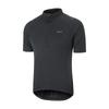 Camiseta de manga corta de ciclismo para hombre, para bicicleta de montaña, informal, de secado rápido, transpirable, deportiva, de verano, con cuello redondo y media cremallera.