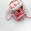 Ins bolsa de brinquedo para lanche infantil coreana bebê viagem pvc gelatina transparente mochila bolsa de praia de verão