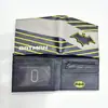 Billetera Corta de Metal de Batman Billetera Batman Superhéroe para Hombres y Mujeres Billetera de Monedas de PU Billetera de Cuero Portatarjetas
