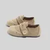 Sapatos Birkenstock retrô populares para mulheres, novo estilo outono 2026, sapatos rasos casuais de moda, slip-on, versáteis
