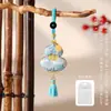 Accesorios Hanfu de Brocado de la Dinastía Song, Colgante de Bolsa de la Suerte Calabaza, Llavero para Teléfono Móvil, Colgante de Bolsita, Regalo de Vacaciones, Bolsa Aromática