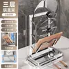 Estante para tapas de ollas, Estante de almacenamiento de cocina sin perforaciones, Colocador multifuncional montado en la pared, Tabla de cortar, Artefacto estante de almacenamiento para tablas de cortar