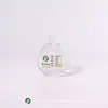 Botella de Aromaterapia Personalizada de Fábrica Botella de Fragancia para Coche Adornos Decorativos Botella Difusora Oblata Botella Vacía de Vidrio Transparente