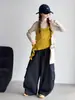 Conjunto de ropa de otoño para niñas: Conjunto de dos piezas para niñas: top tipo camiseta de manga larga con empalme de imitación de dos piezas y pantalones casuales, moderno