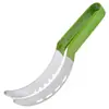 Ferramenta de corte rápida de melancia Fatiador multifuncional Fatiador de frutas Faca de frutas Fatiador de ferramenta de aço inoxidável Artefato