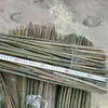 Postes de Bambú al por Mayor Celosía para Huerto de Verduras Poste de Bandera Exterior de Bambú Valla Bastidor de Poste de Bambú para Pepinos Frijoles Verduras Trepadoras
