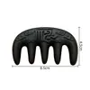 Pente Combinado de Fragrância de Alta Qualidade He Shou Wu Método Antigo Pente de Massagem no Couro Cabeludo Pente Combinado de Fórmula Antiga Pente Meridian Drop Shipping Atacado