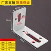 Soporte de ángulo de acero inoxidable, Fijador de ángulo recto de 90 grados, Hierro angular en forma de L, Hierro triangular, Soporte engrosado, Accesorios de conexión para soporte de estante