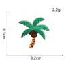 Nuevo Parche de Tela Hawaiana Fabricante Serie de Color Spot Parche Bordado Chaqueta de Plumas Parche para Ropa de Abrigo Bordado por Computadora
