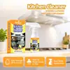 Productos de limpieza para manchas de aceite Fishleano, limpiador de cocina, artículos de limpieza para el hogar y la cocina, especial para utensilios de cocina y estufas